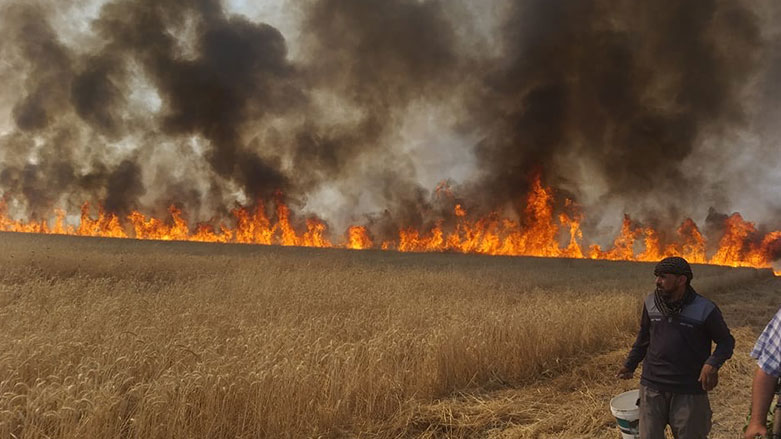 Agir bi genim û cehê xelkê  ket li derdora Serê Kaniyê